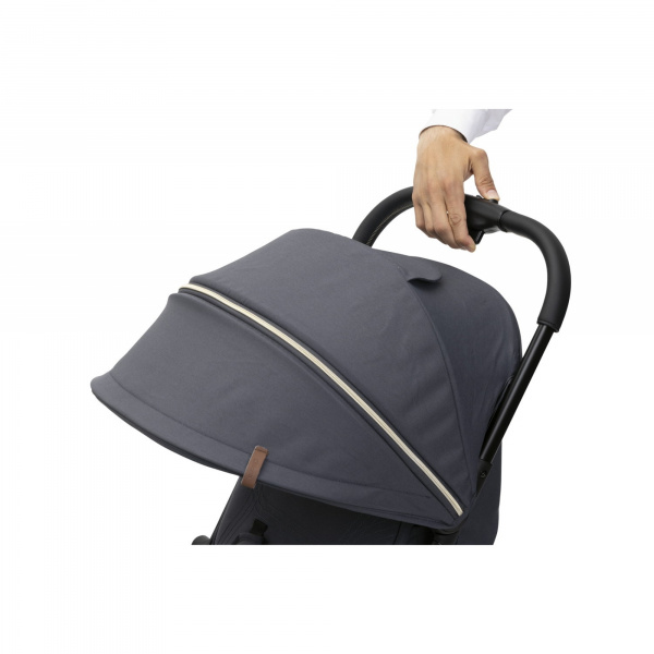 Poussette duo goody xplus - dark shadow + siège auto first seat recline i-size black satin Chicco