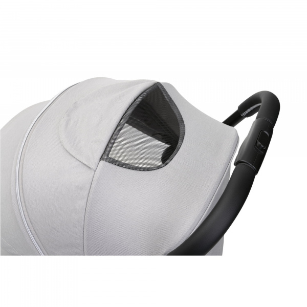 Poussette duo goody xplus - pearl grey + siège auto first seat recline i-size black satin Chicco