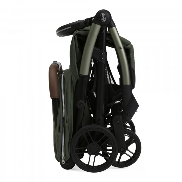 Poussette duo goody xplus - twinkle green + siège auto first seat recline i-size black satin Chicco