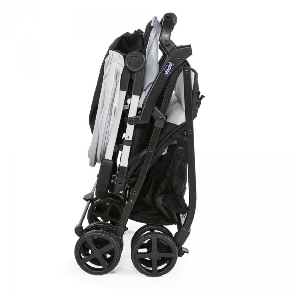 Poussette double ohlala' twin silver cat Chicco