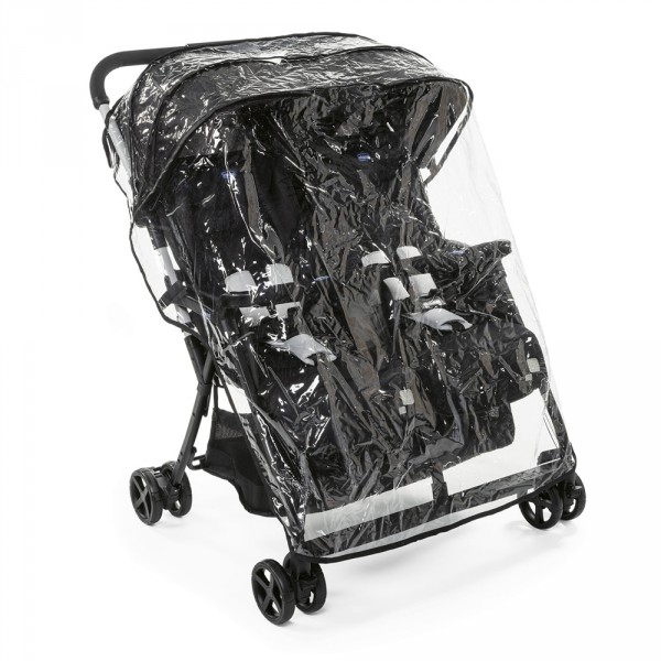 Poussette double ohlala' twin black night Chicco