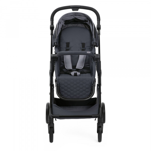 Poussette duo seety + siège auto first seat recline boston grey Chicco