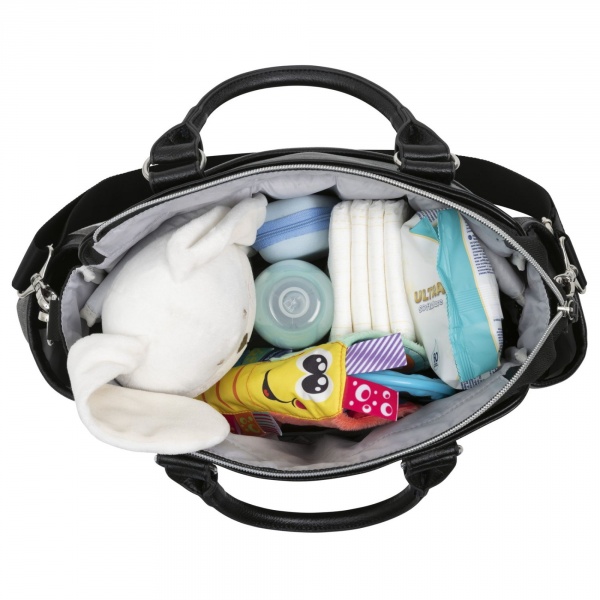 Sac à langer mysa black satin Chicco