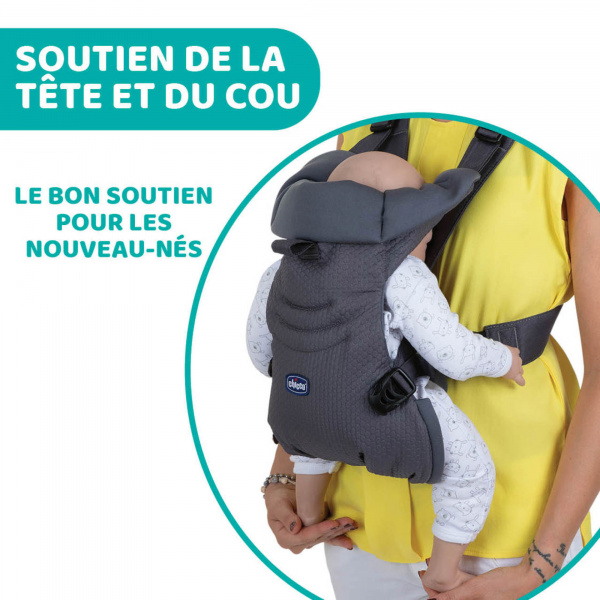 Porte-bébé ventral easyfit moon grey Chicco