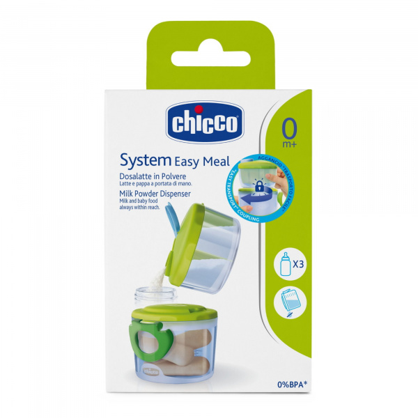 Boîte doseuse lait en poudre easy meal Chicco