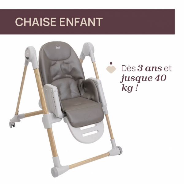 Barre de jeu arc-en-ciel chaises polly armonia neutre Chicco