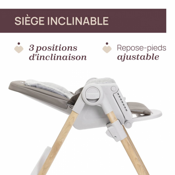 Barre de jeu arc-en-ciel chaises polly armonia neutre Chicco