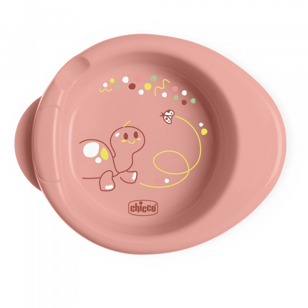Assiette maintien au chaud rose Chicco