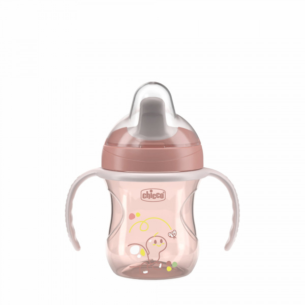 Tasse d'apprentissage rose Chicco