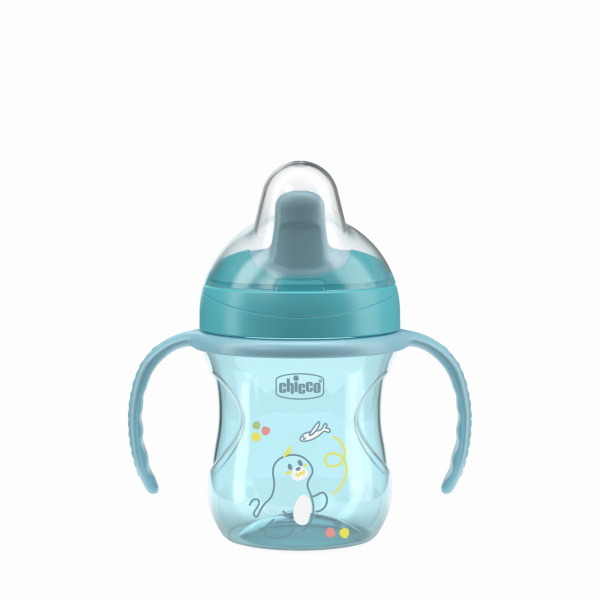 Tasse d'apprentissage bleu Chicco