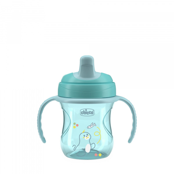 Tasse d'apprentissage bleu Chicco