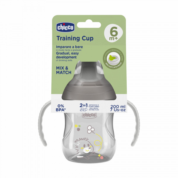 Tasse d'apprentissage gris Chicco