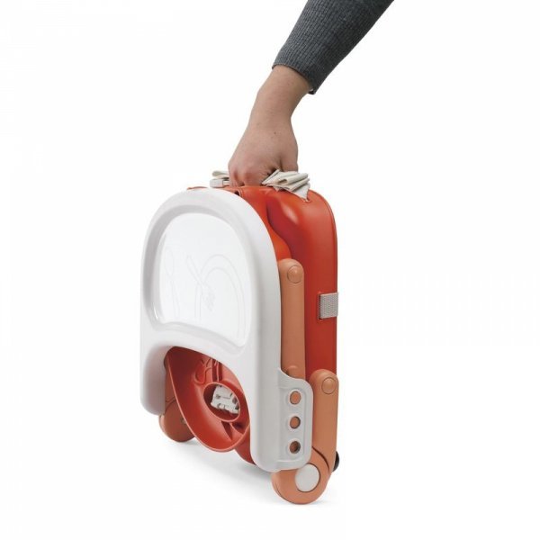 Rehausseur de chaise pocket snack poppy red Chicco
