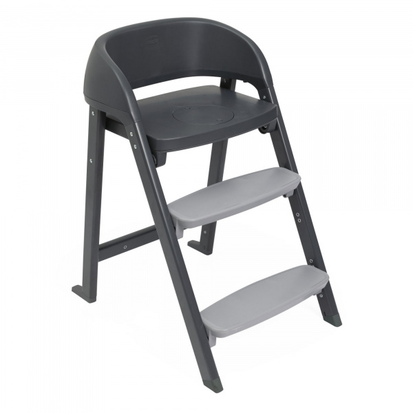 Chaise haute évolutive crescendo up 2en1 etna black re_lux + siège de naissance Chicco