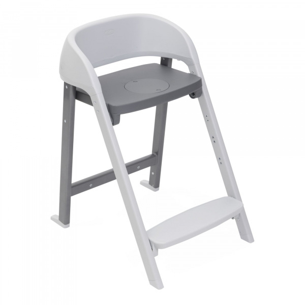 Chaise haute crescendo up 2 en 1steel cloud re_lux avec siège de naissance Chicco