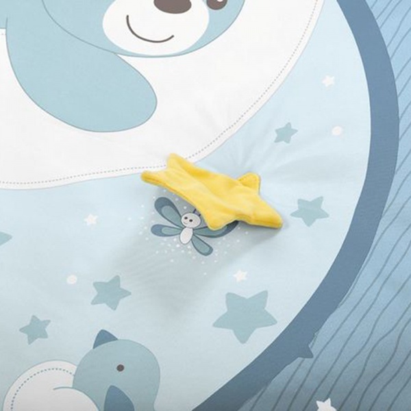 Tapis d'éveil bébé colors gym bleu Chicco