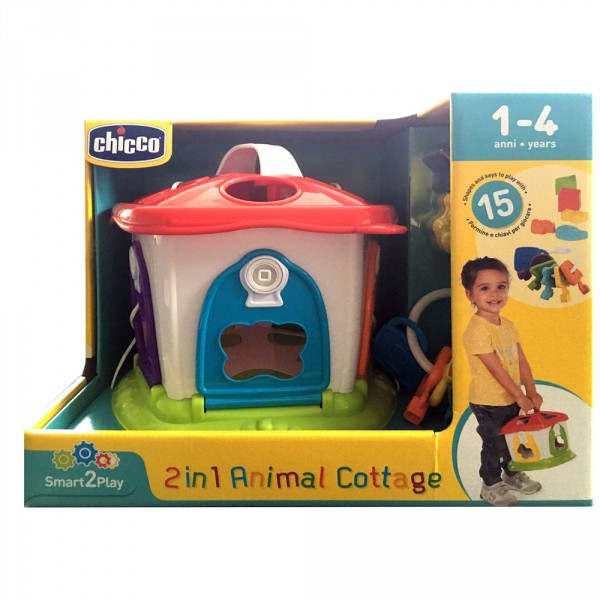 Jouet d'éveil bébé cottage des animaux Chicco