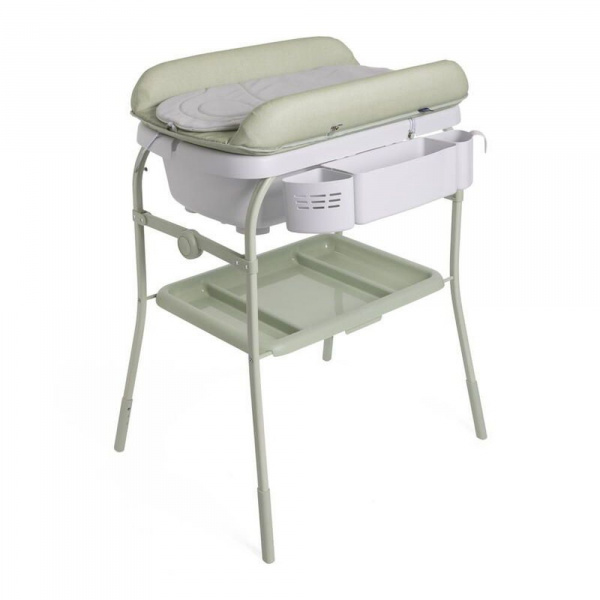 Table à langer avec baignoire cuddle & bubble oasis Chicco