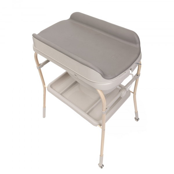 Table à langer soft bubble avec baignoire intégrée armonia scandinavian Chicco