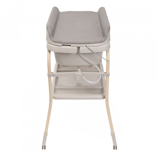 Table à langer soft bubble avec baignoire intégrée armonia scandinavian Chicco