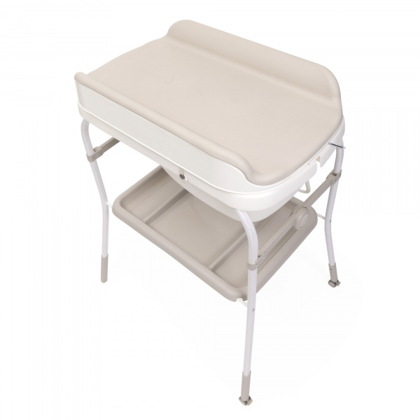 Table à langer soft bubble avec baignoire intégrée armonia motherpearl Chicco