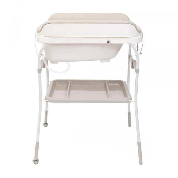 Table à langer soft bubble avec baignoire intégrée armonia motherpearl Chicco