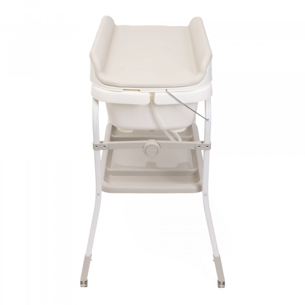 Table à langer soft bubble avec baignoire intégrée armonia motherpearl Chicco