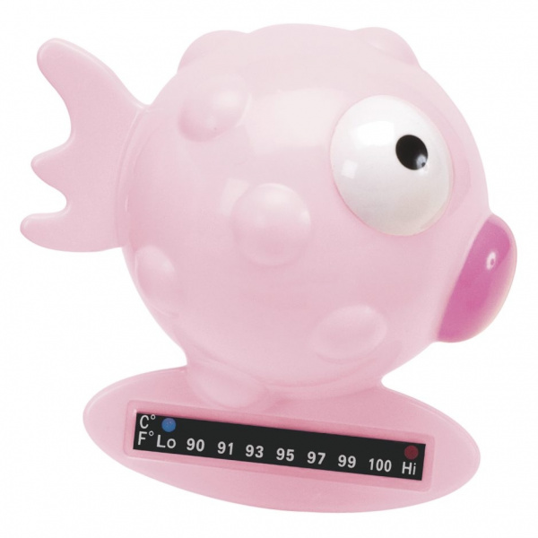 Thermomètre de bain poisson rose Chicco