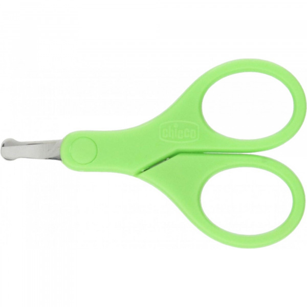 Ciseaux à ongles bébé bout rond lames courtes Chicco