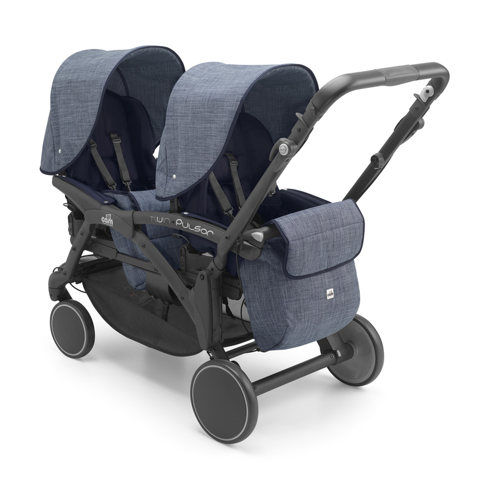 poussette double reversible