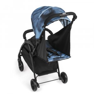 Poussette compacte giramondo bleu marbré Cam