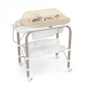 Table à langer avec baignoire cambio ourson
