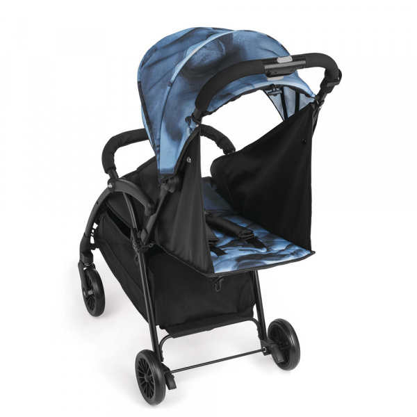 Poussette compacte giramondo bleu marbré Cam