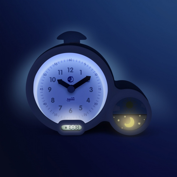 Mon premier réveil kid sleep clock bleu Pabobo