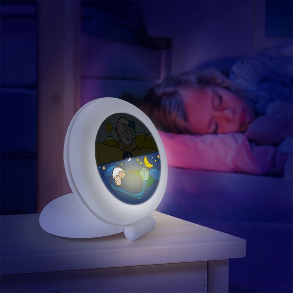 Indicateur de temps portable globetrotteur kid sleep blanc Pabobo