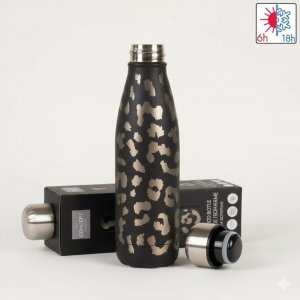Bouteille isotherme léopard 50 cl Cmp
