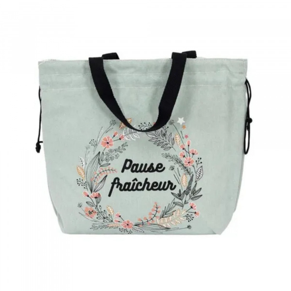 Lunch bag sac fraicheur en tissu Cmp