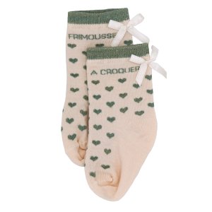Chaussettes bébé coeurs frimousse à croquer 6 à 18 mois Bb&co