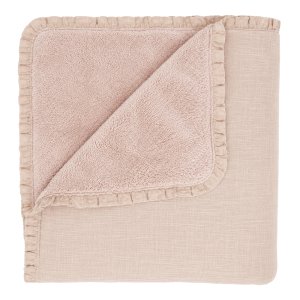 Couverture bébé luxe brume de lin 100 x 140 cm Bb&co