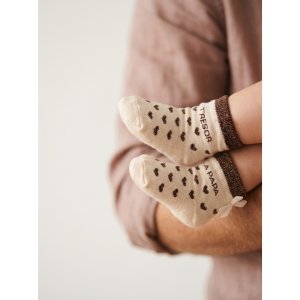 Chaussettes bébé cœurs trésor à papa 6 à 18 mois Bb&co
