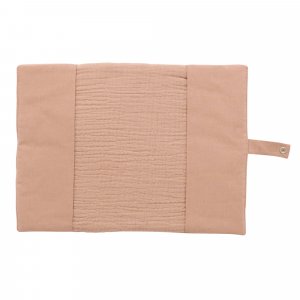 Protège carnet de santé gaze de coton mocha Bb&co