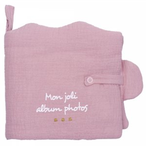 Livre album photos nuage gaze de coton pétale Bb&co
