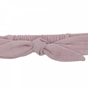 Bandeau élastiqué à nouer - gaze pétale Bb&co