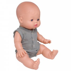 Barboteuse à bretelles en gaze de coton 12 mois Bb&co