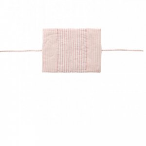 Protège carnet de santé soft stripes vieux rose Bb&co