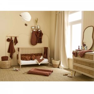 Couverture polaire doublée toffee Bb&co