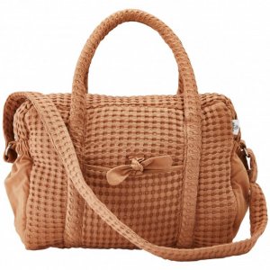 Sac à langer coton gaufré cassonade Bb&co