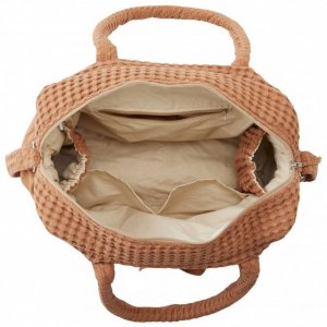 Sac à langer coton gaufré cassonade Bb&co