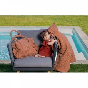 Sac à langer coton gaufré cassonade Bb&co