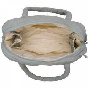 Sac à langer en gaze de coton vert de gris Bb&co